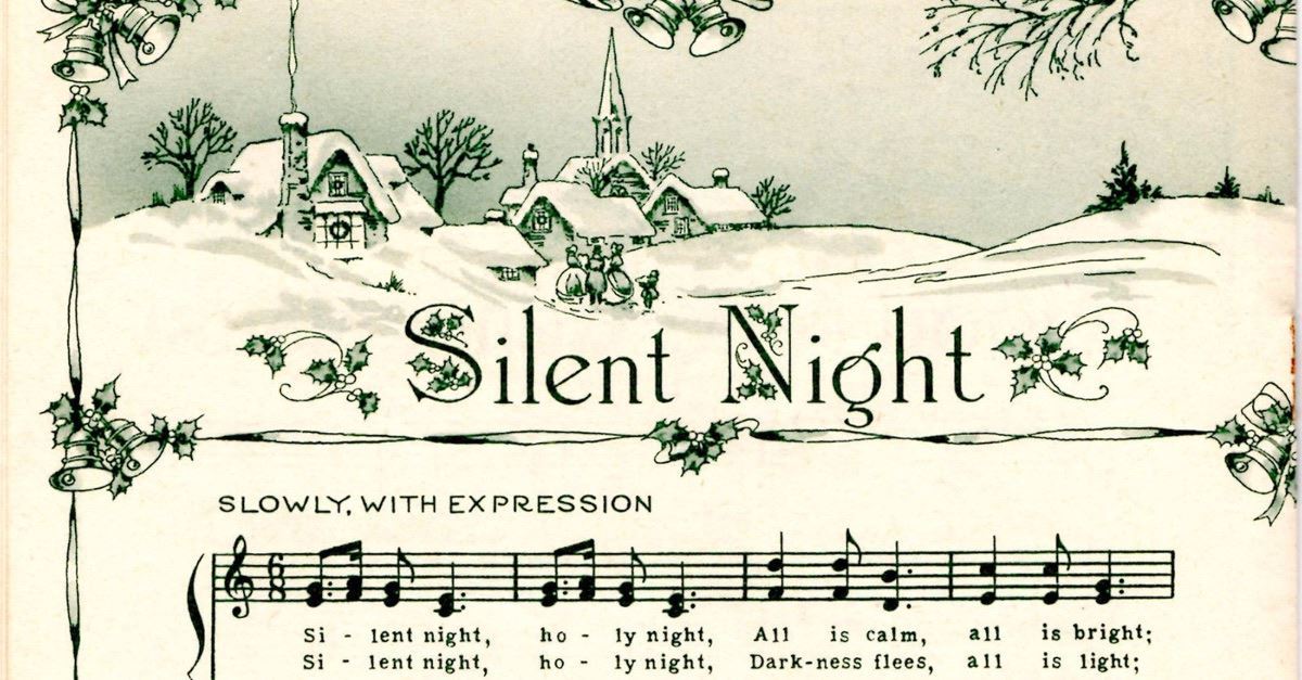 Vintage silent night